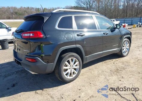 2016 Jeep Cherokee Limited из США, поврежденный, VIN 1C4PJMDS2GW318370